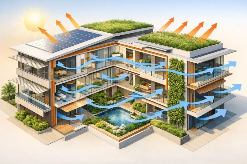 How Modern Buildings Stay Cool: Smart Design Tricks