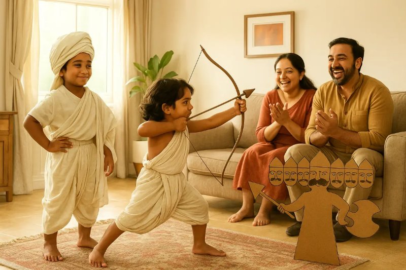 Transform Your Living Room into a Stage: Festive Dussehra Decoration Ideas to Bring Joy