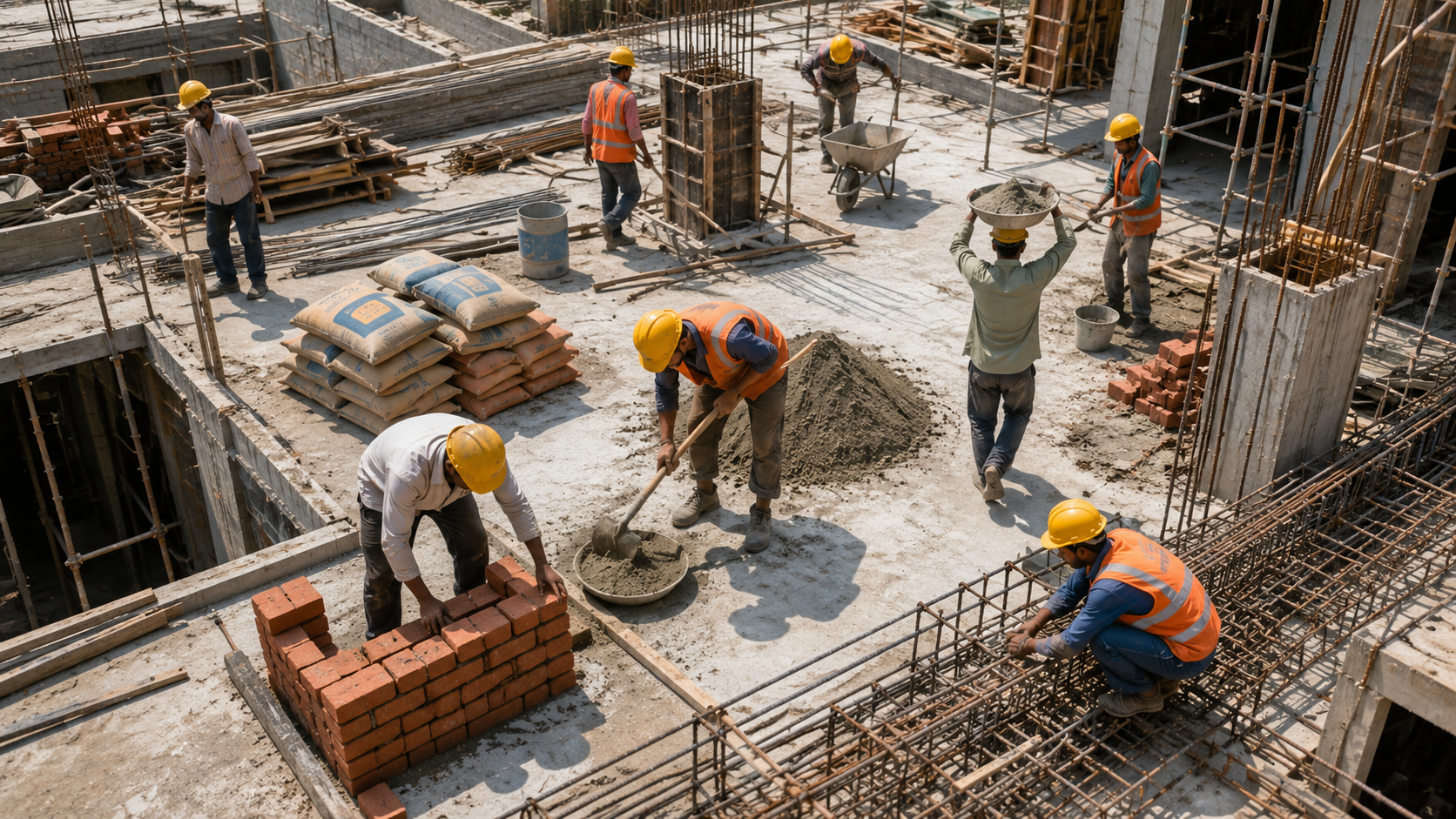 Construction Labour Rates in India 2026- Complete Guide
