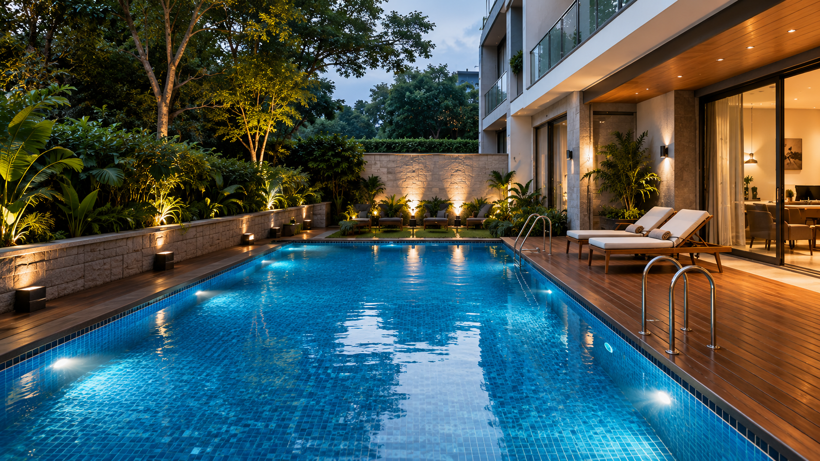 Swimming Pool Cost in India - Residential & Commercial