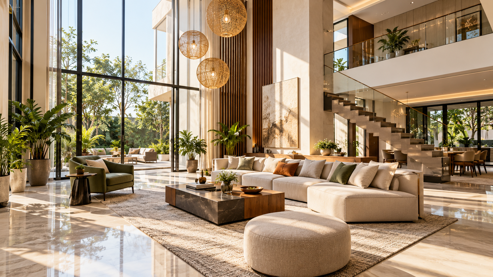 Double-Height Living Rooms: Benefits, Design Ideas and Challenges